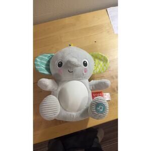 Bright Starts Elephant Plush Toy with Music Feature